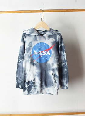 瑕疵E959-M2 童装110-155码欧美儿童薄绒卫衣长袖男女童连帽外贸