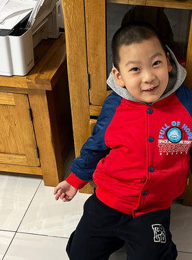 H828 童装 110-160码 国内单儿童棉袄连帽棉衣男女童冬季休闲可爱