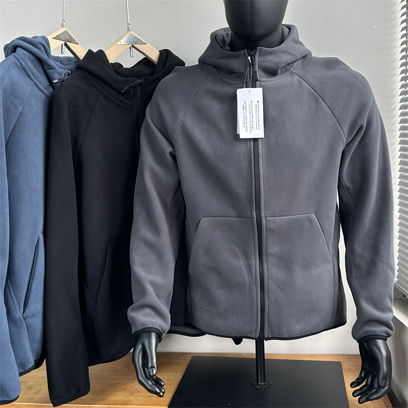 闭眼入~捡漏双面摇粒绒+插肩袖！秋冬季男士运动休闲连帽夹克外套