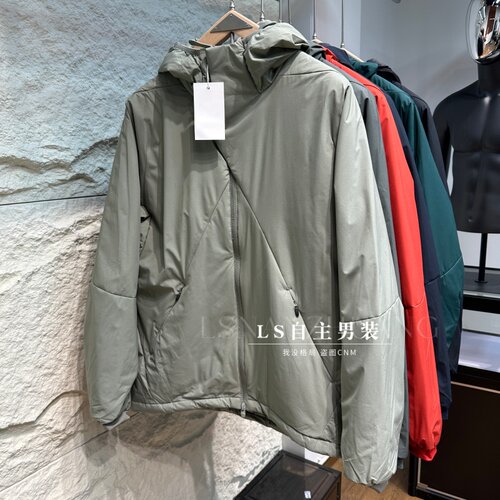 一线工厂订单~冬户外休闲风男士连帽棉衣轻量化保暖百搭棉服外套