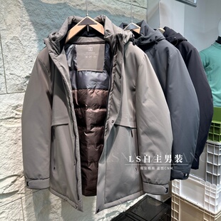 【一衣三穿】高货冬季羽绒服男士商务可脱卸内胆加厚保暖防寒外套