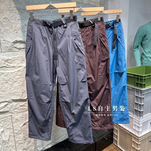 户外防风防泼水抓绒工装冲锋裤