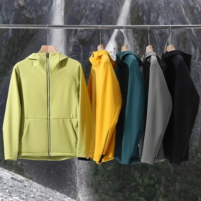 情侣软壳冲锋衣外套潮