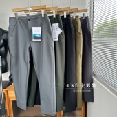 平替款 休闲裤 旋钮调节系统运动户外防风保暖防泼水男士 加绒软壳裤