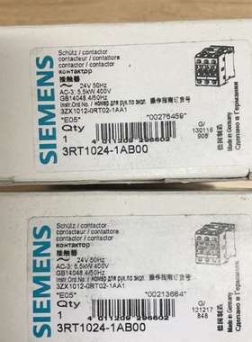 {议价}3RT1024-1AB00 正品