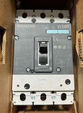 {议价}断路器VL160 3P 160A 热磁式3VL2716