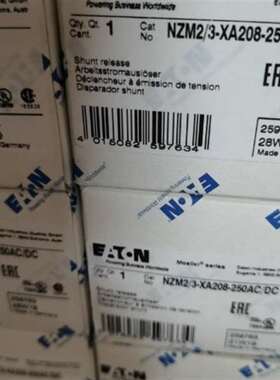 {议价}伊顿穆勒NZM2/3-XA208-250AC/DC