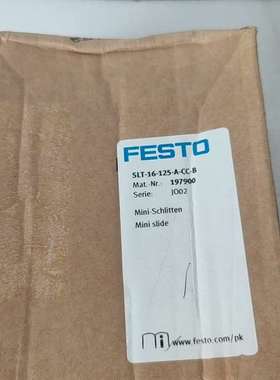 {议价}正品 197900 SLT-16-125-A-CC-B原