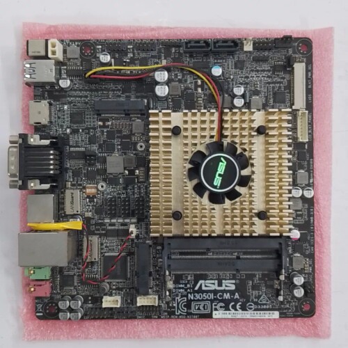 议价华硕N3050I-CM-A主板，17&times;17小板，功能完好无维