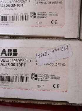 议价ABB直流接触器 TAL26-30-10RT  77-143