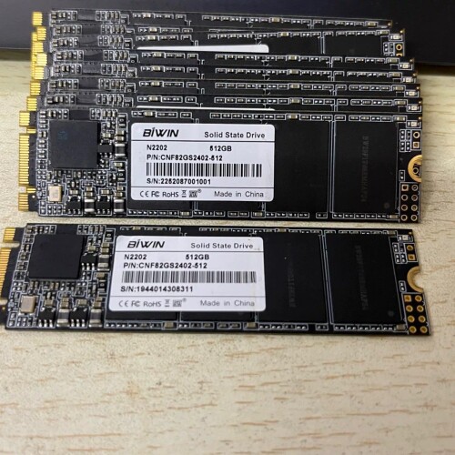 议价BIWIN/佰维512G SATA NGFF协议SSD零