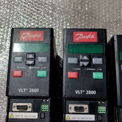 议价拆机丹佛斯VLT2800变频器6台，成色如图，