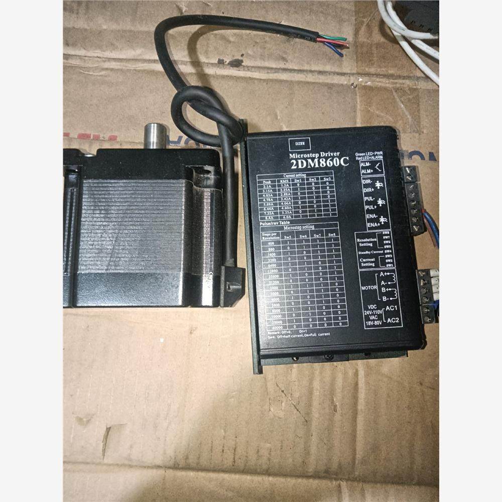 议价99新，杰美康86步進驅動器和步進電機，型號2DM860C和