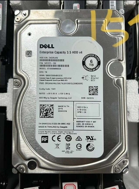 议价戴尔6TB SAS 12G 7.2K ST6000NM003