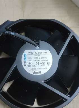 {议价}正品德国ebmpapstW2E142-BB01-01(7