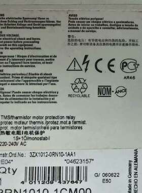 {议价}3RN1010-1CM00正品包邮