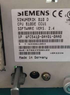 {议价}6FC5410－0AY01－0AA0/1AA0CCu1