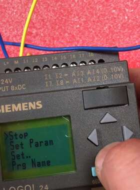 议价拆机，西门子LOGO DC24 8xDC..成色九成新，