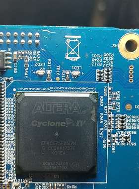 议价EP4CE75F23I7N阿特拉芯片，芯片表面不怎么