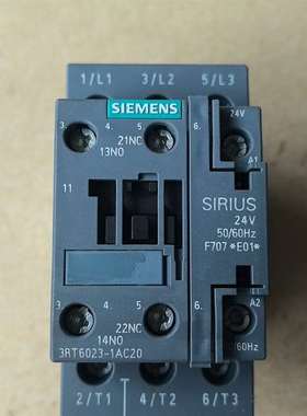 议价西门子交流接触器3RT6023 -1AC20，线圈交流2