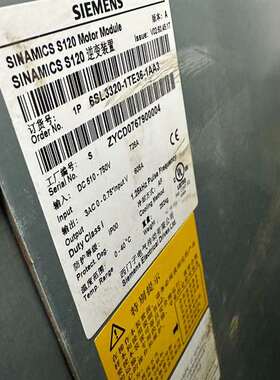 {议价}6SL3320-1TE36-1AA3整机S120  6