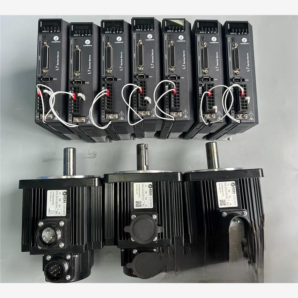 议价99新，雷赛脉冲款1.0KW伺服套装，型号分别为