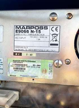 {议价}MARPOSS马波斯控制器型号E9066N-15，控制器