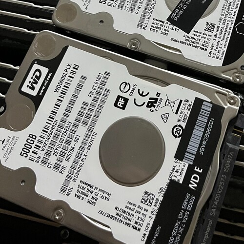 议价西数WD5000LPLX 西部数据500G笔记本硬盘批量