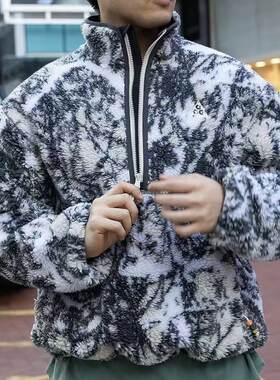 ACG户外机能羊羔绒保暖套头卫衣