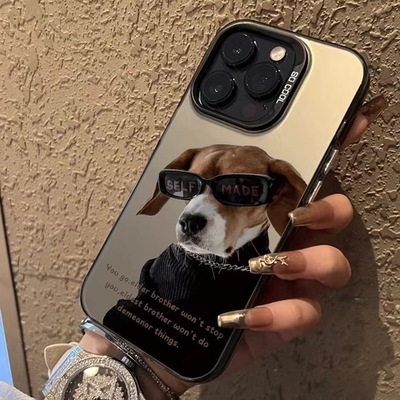 苹果15帅气狗摄像头镜头不包防摔