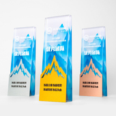 水晶奖杯定制定做创意年会优秀员工荣誉儿童篮球订制刻字金属奖牌