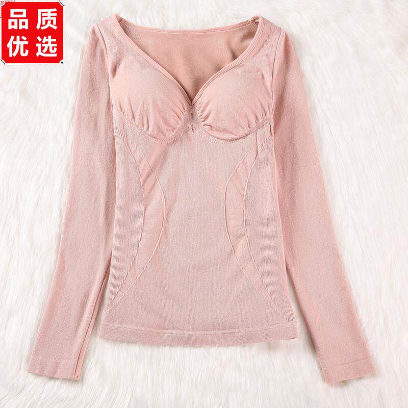 日系冬季长袖保暖内衣女