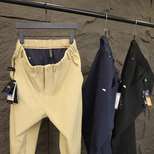 城市机能风!科技暖绒!防风防泼水!3D立体秋冬户外男运动休闲裤