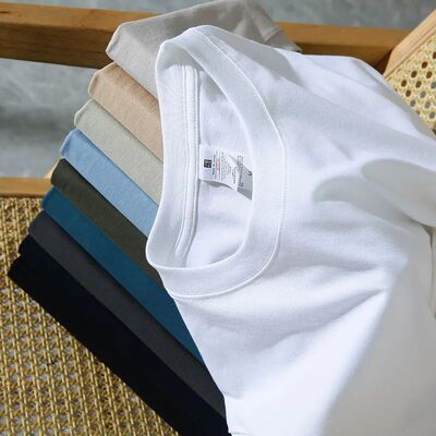 传写短袖休闲青年纯色短袖t