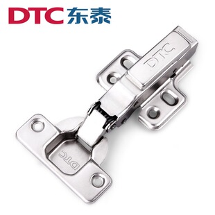 东泰DTC二段力柜门铰链液压缓冲合页衣柜橱柜不锈钢C80柜门脱卸式