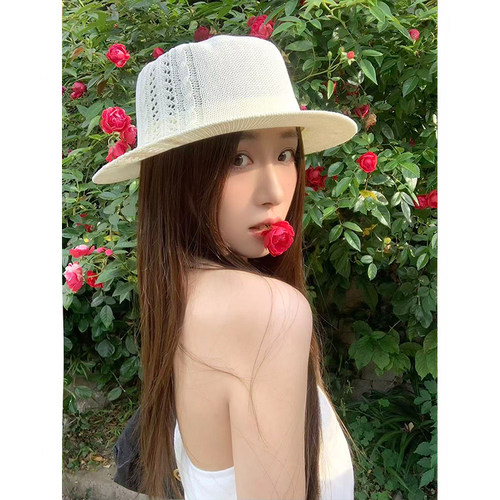 宅女同款！老钱风气质平顶礼帽