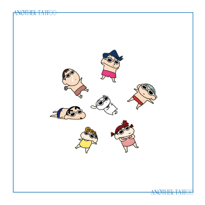 AnOtherTattoo纹身贴蜡笔小新