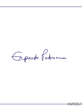 AnOther草本藏青不反光呼神护卫英文锁骨纹身贴买一送一防水持久