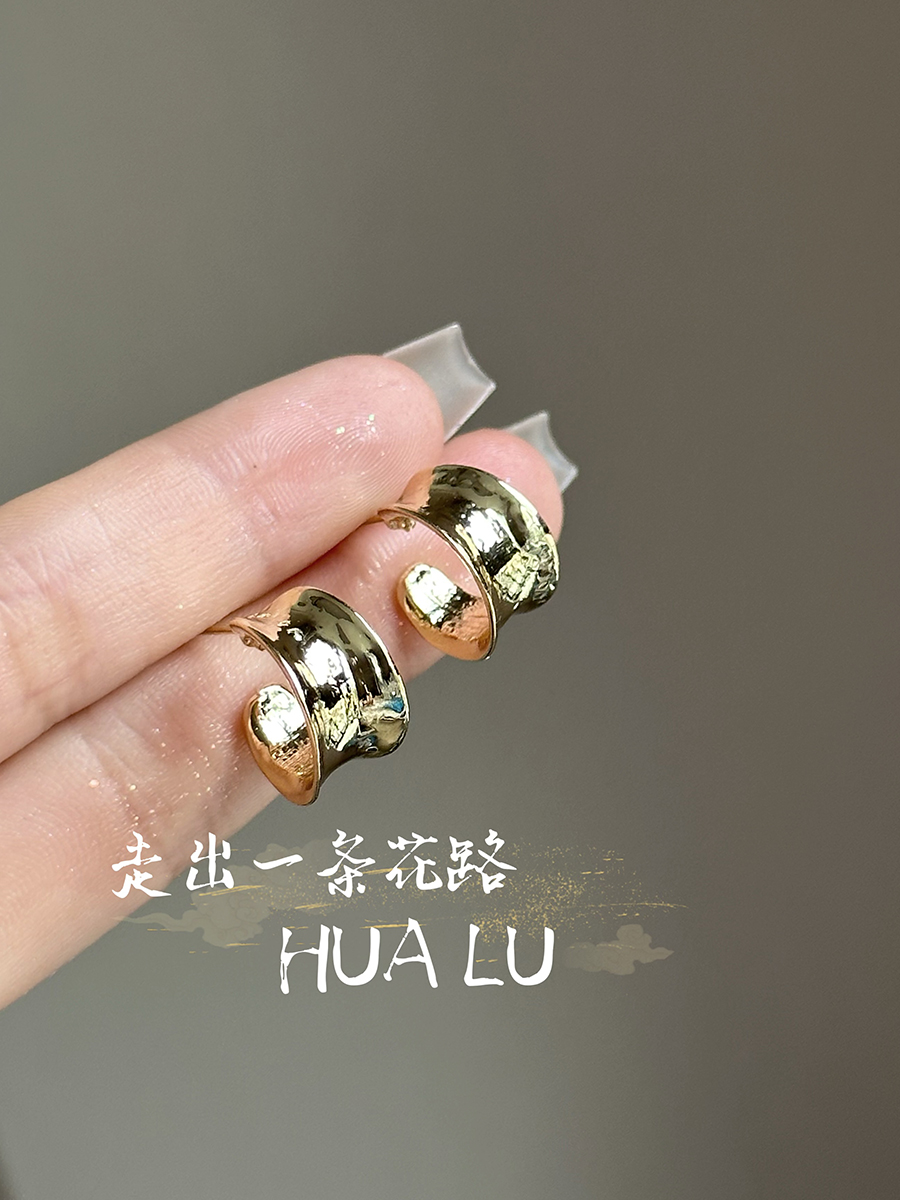 不规则c形冷淡风气质高级感耳圈