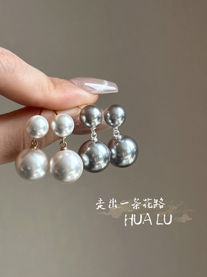 简约小香风复古高级感耳饰