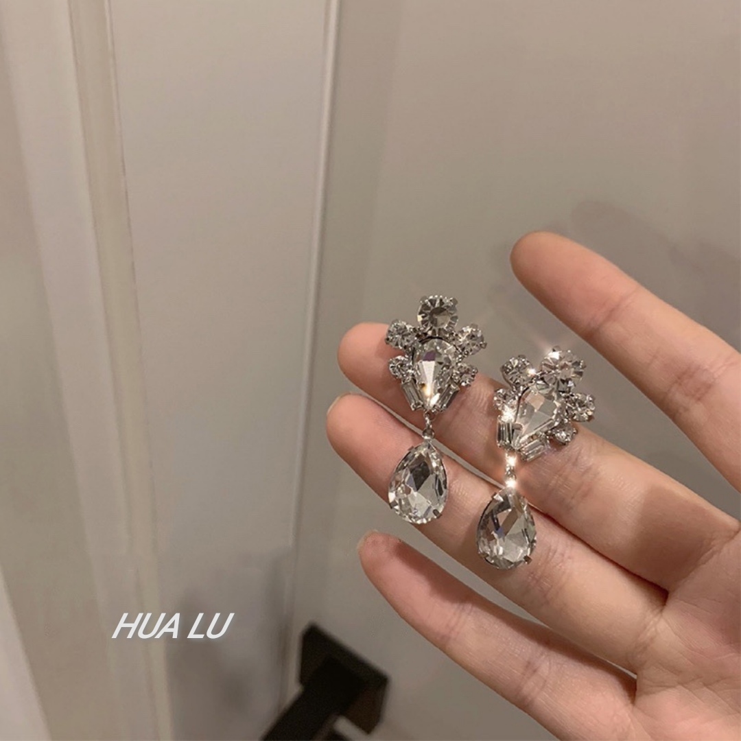 超重工水晶气质长款简约气质