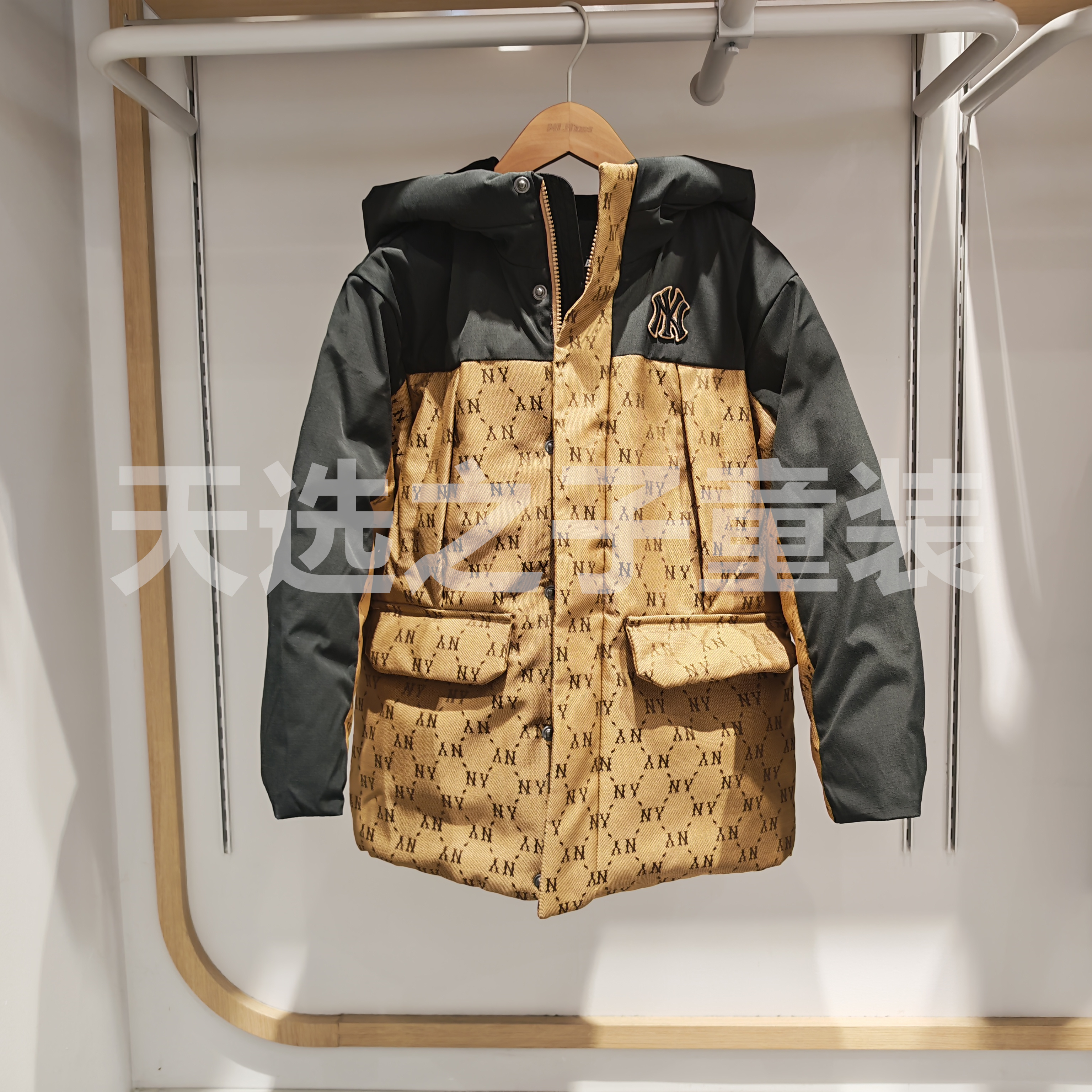 MLB男女童专柜正品羽绒服