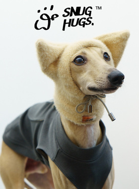 snughugs狗狗帽子保暖毛绒护耳宠物冬季腊肠犬耳朵小灵缇惠比特