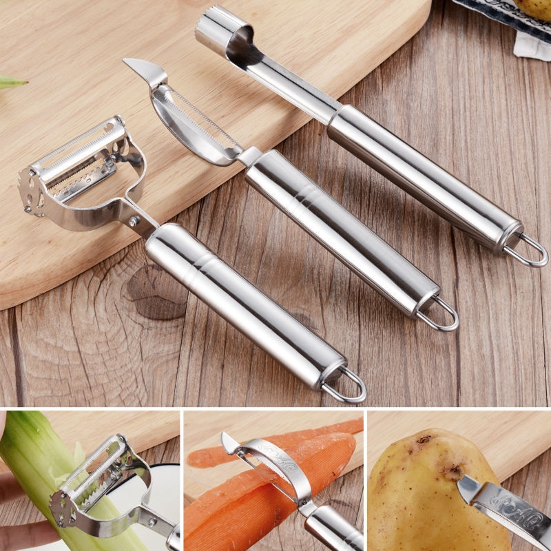 【削皮+刨丝两用】厨房土豆切丝器刨丝器家用水果去核神器削皮刀