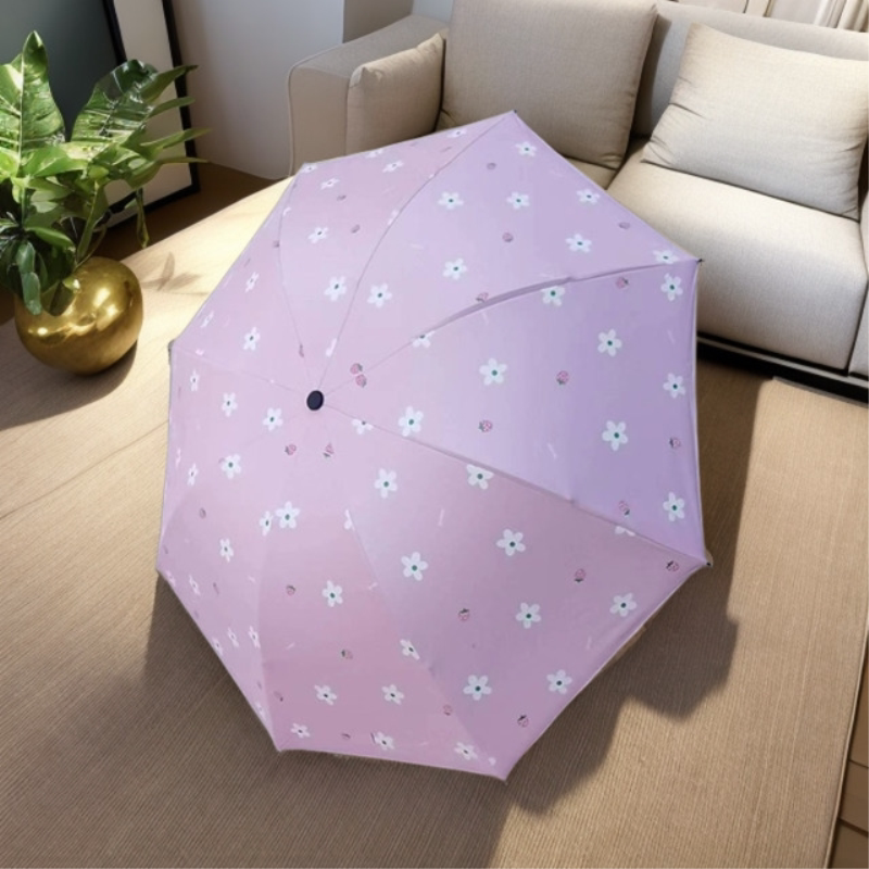 雨伞手动折叠伞晴雨两用中小学生遮阳伞大号成人黑胶防晒雨伞男女