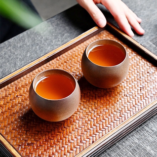 围炉煮茶茶杯主人杯大号复古单杯高颜值古风茶杯酒杯创意陶瓷杯子