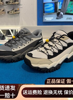 Skechers斯凯奇新款男士耐磨防滑缓震耐穿户外休闲运动鞋237764