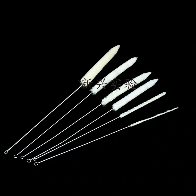 刻度吸管刷 实验刷子 吸管毛刷 移液管刷 小号中号大号