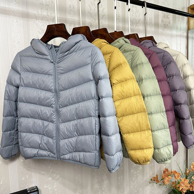 短款轻薄款轻便型外套90白鸭绒