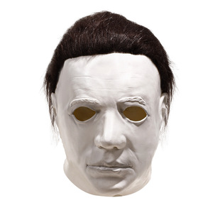 月光光心慌慌面具头套梅杰 迈尔斯cos麦克梅尔鬼乳胶头套恐怖